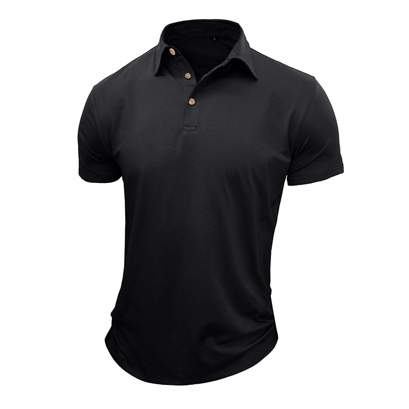 T-shirt de algodão masculino