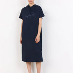 Vestido casual com capuz feminino