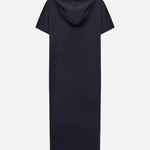 Vestido casual com capuz feminino