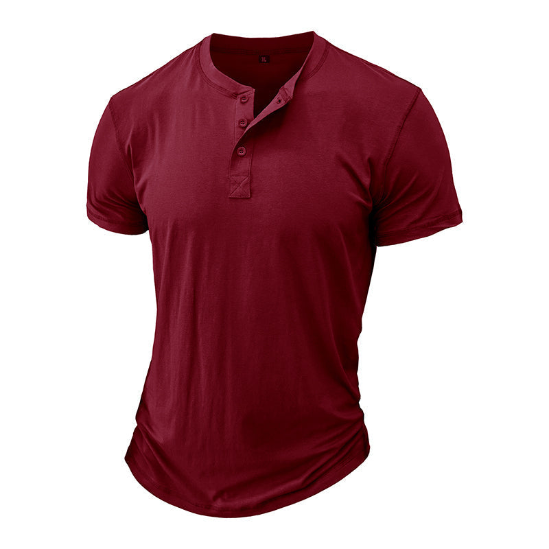 Camisa de algodão masculino
