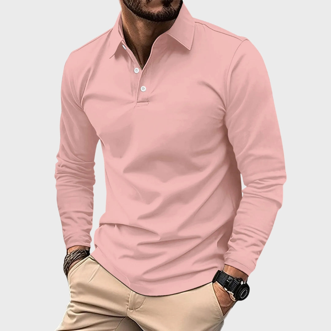 Nuno - Polo Em Algodão Mist masculino