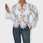 Blusa Assimétrica feminino