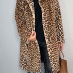 Casaco Comprido Leopardo feminino