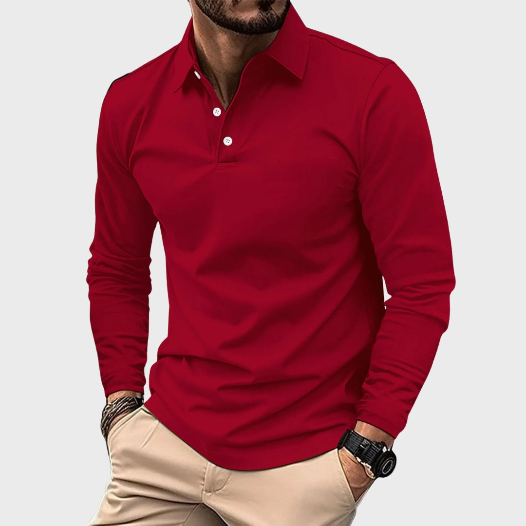 Nuno - Polo Em Algodão Mist masculino