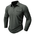 Camisa casual com bolsos masculino