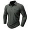 Camisa casual com bolsos masculino