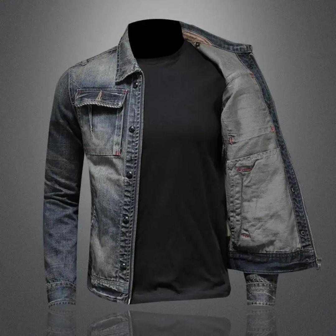 Casaco de Denim Clássico masculino
