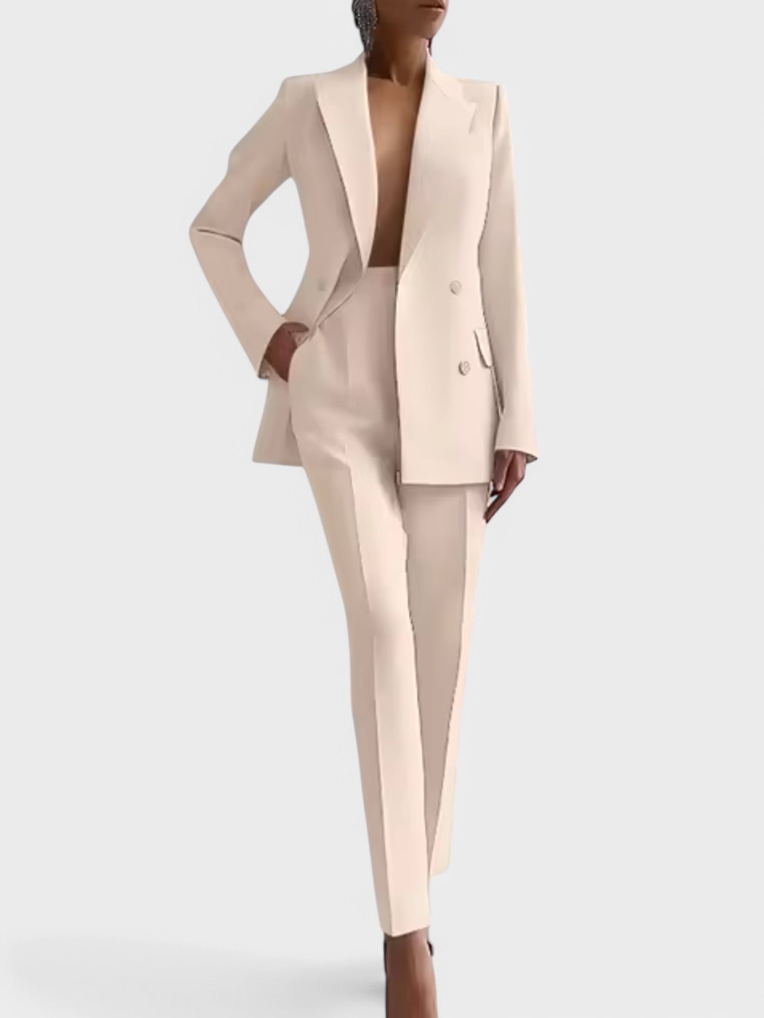 Conjunto de Blazer e Calças feminino