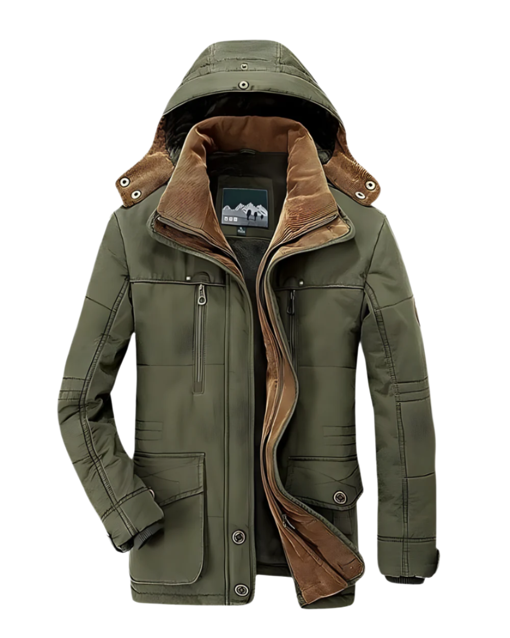 Casaco de Inverno Almofadado masculino
