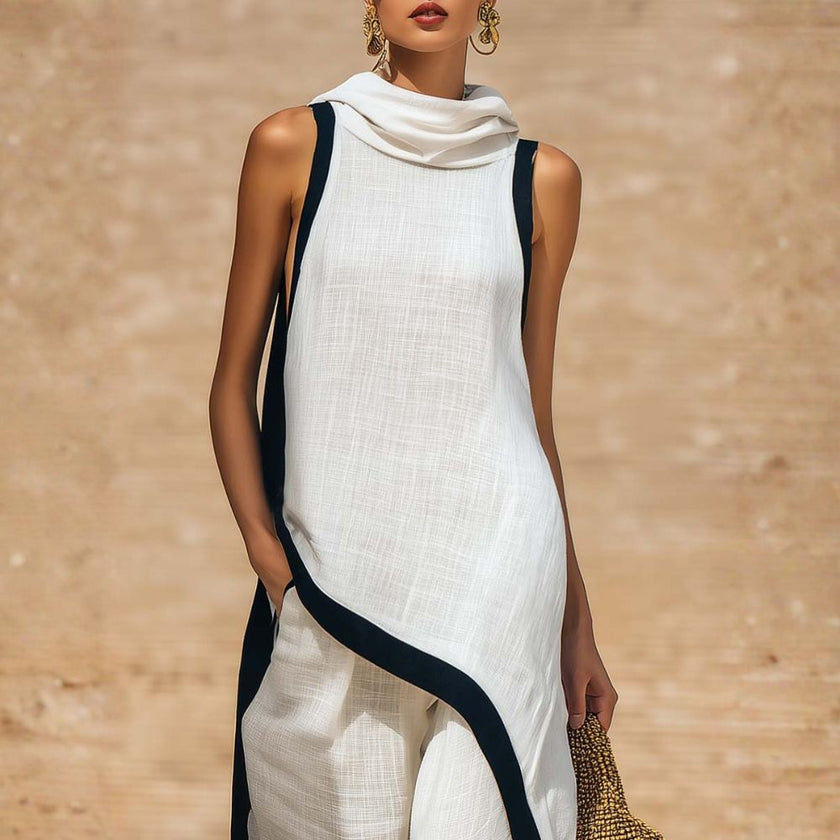 JOVANNE | CONJUNTO DE LINHO ELEGANTE