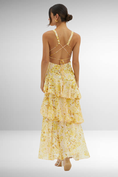 Vestido Maxi Elegante Verão feminino