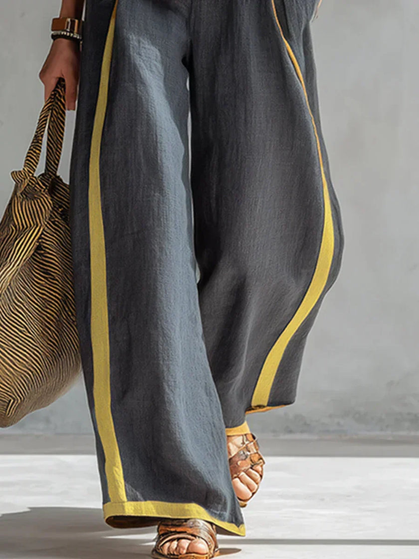 Yasmin | Conjunto bicolor de linhas modernas