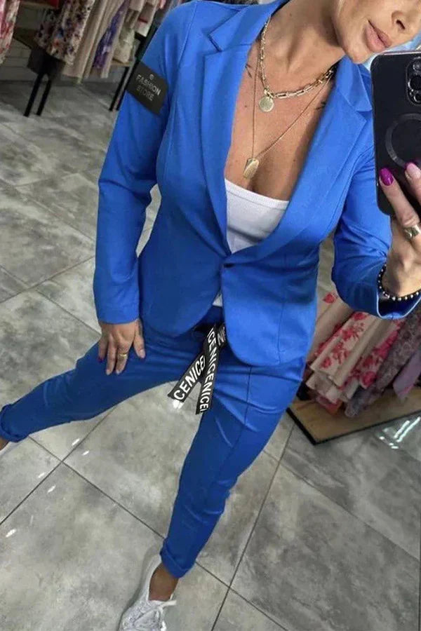 Conjunto elegante feminino