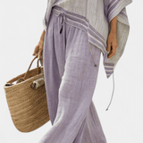 Conjunto Boêmio Bardot feminino