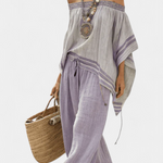 Conjunto Boêmio Bardot feminino