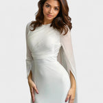 Vestido Longo de Cetim feminino