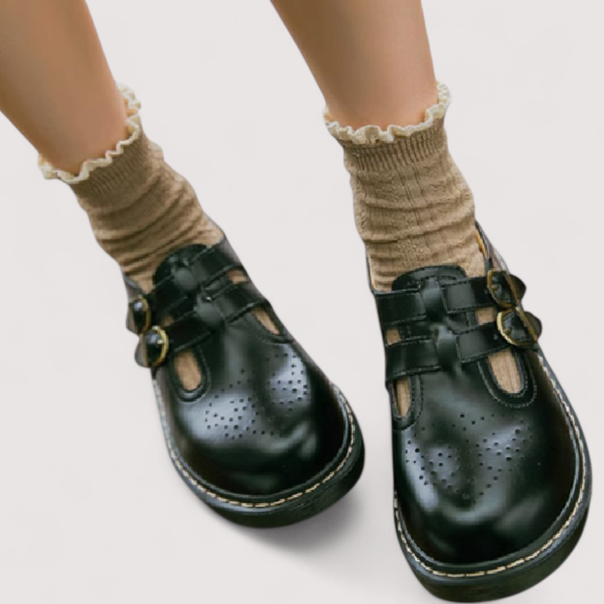 Sapatos Retrô e Elegantes feminino