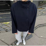 Casaco Curto Luxuoso feminino