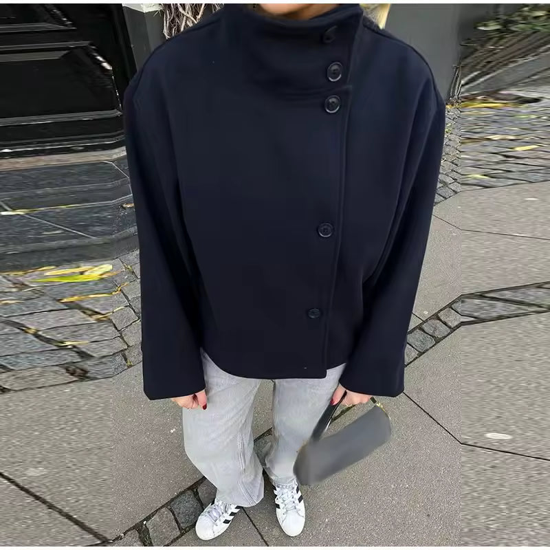 Casaco Curto Luxuoso feminino