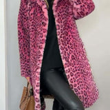 Casaco Comprido Leopardo feminino
