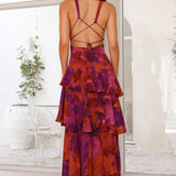 Vestido Longo Elegante feminino
