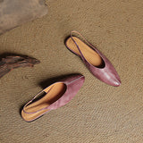 Liana – Sapatos rasos com recortes delicados