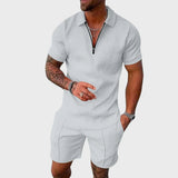 Conjunto de Camisa Polo e Calções masculino