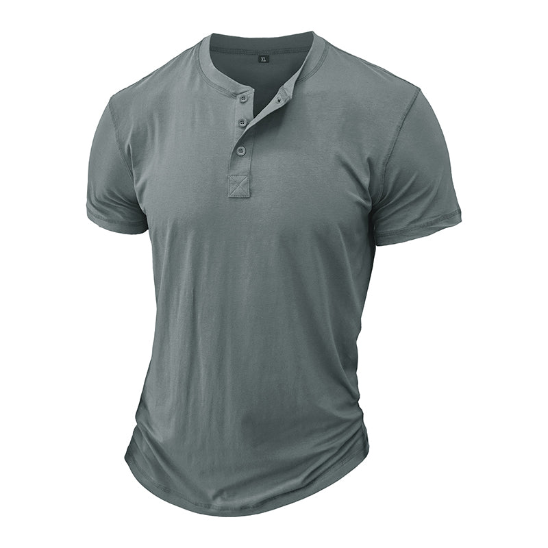 Camisa de algodão masculino