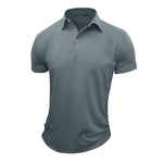 T-shirt de algodão masculino