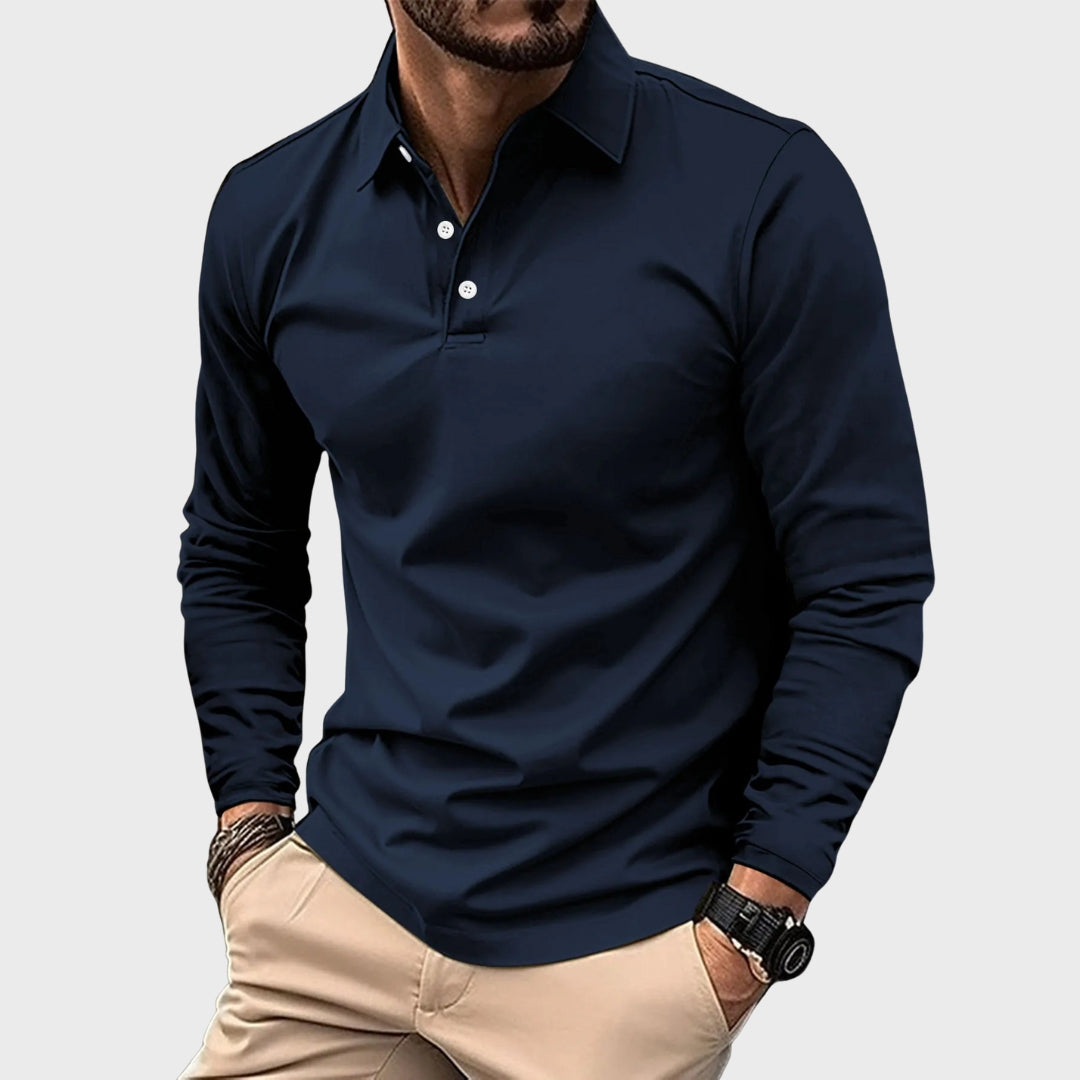 Nuno - Polo Em Algodão Mist masculino