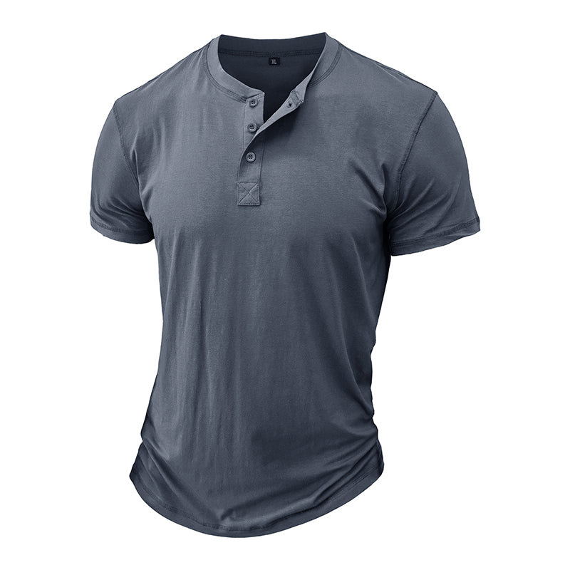 Camisa de algodão masculino