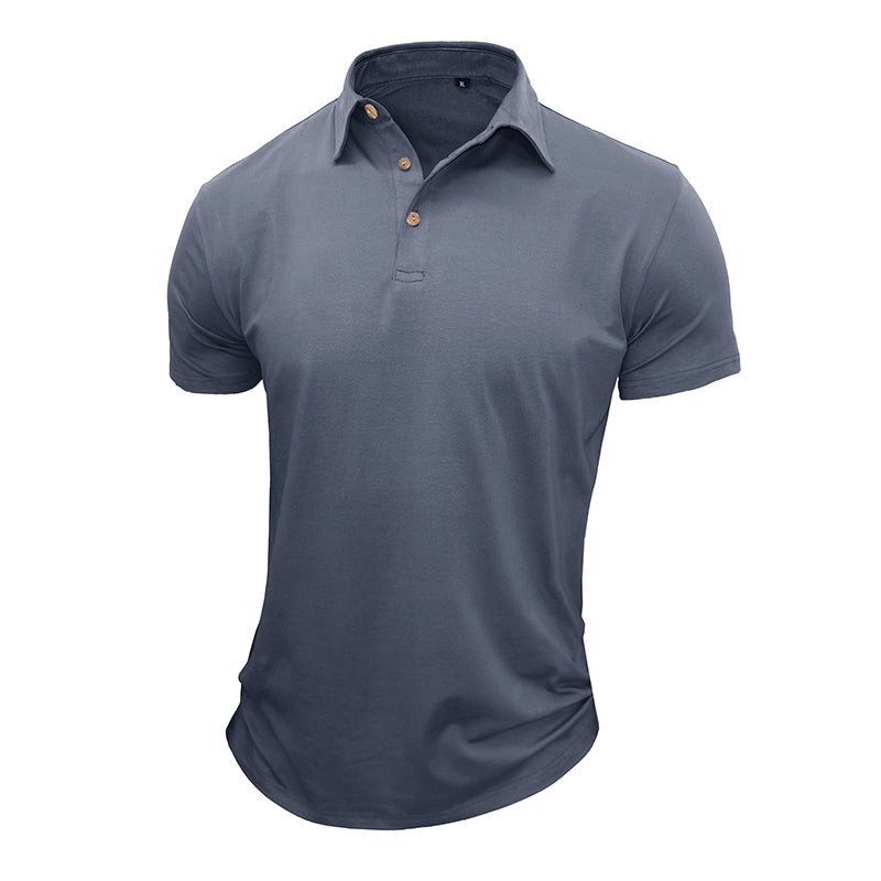 T-shirt de algodão masculino
