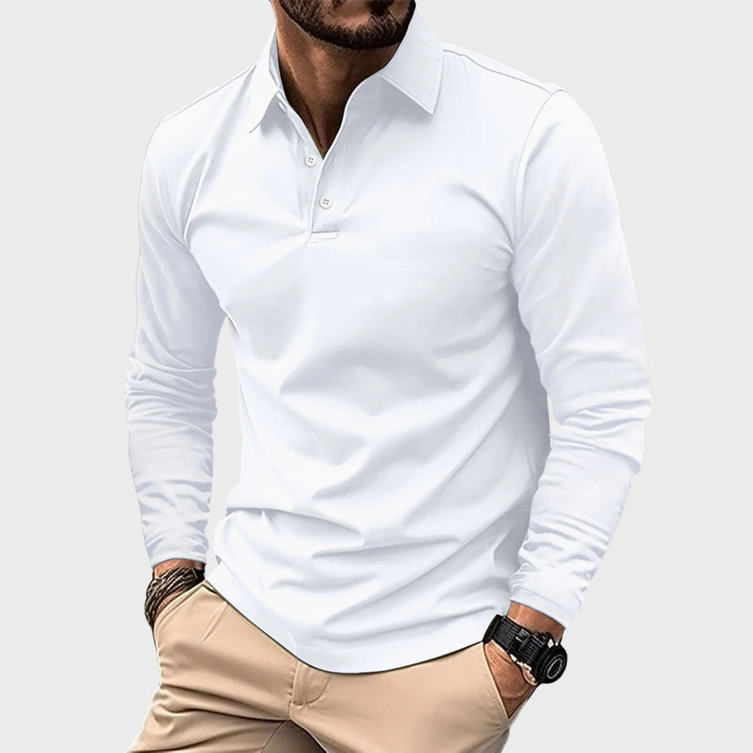 Nuno - Polo Em Algodão Mist masculino