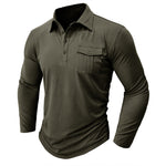 Camisa casual com bolsos masculino