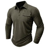 Camisa casual com bolsos masculino