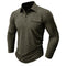 Camisa casual com bolsos masculino