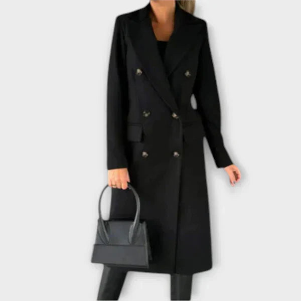 Casaco de Lã Elegante feminino