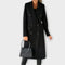 Casaco de Lã Elegante feminino