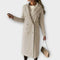 Casaco de Lã Elegante feminino