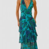 Vestido Maxi Elegante Verão feminino