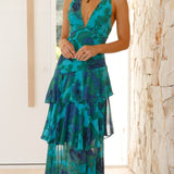 Vestido Maxi Elegante Verão feminino