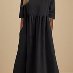 Vestido Em Algodão Arejado feminino
