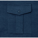 Camisa casual com bolsos masculino