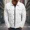 Jaqueta de Denim Corte Ajustado masculino