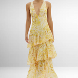 Vestido Maxi Elegante Verão feminino