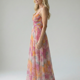 Vestido maxi Isel envelope suave