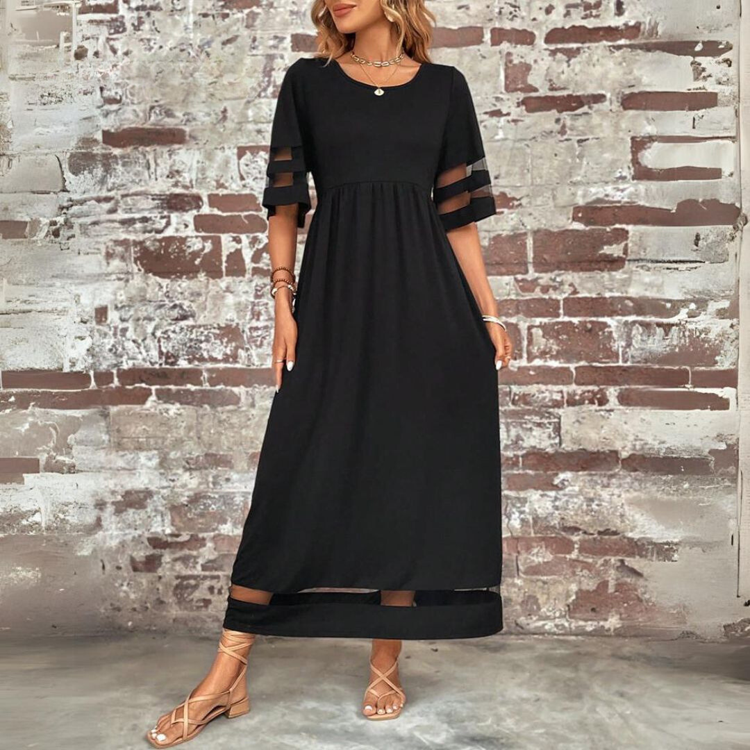 Vestido Elegante Que Cobre a Barriga feminino