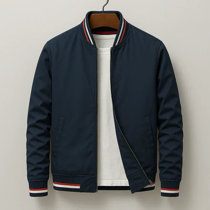 Jaqueta Bomber Listrada masculino