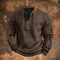 Sweatshirt com fecho masculino