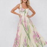 Luísa | Vestido Maxi Floral de Alças